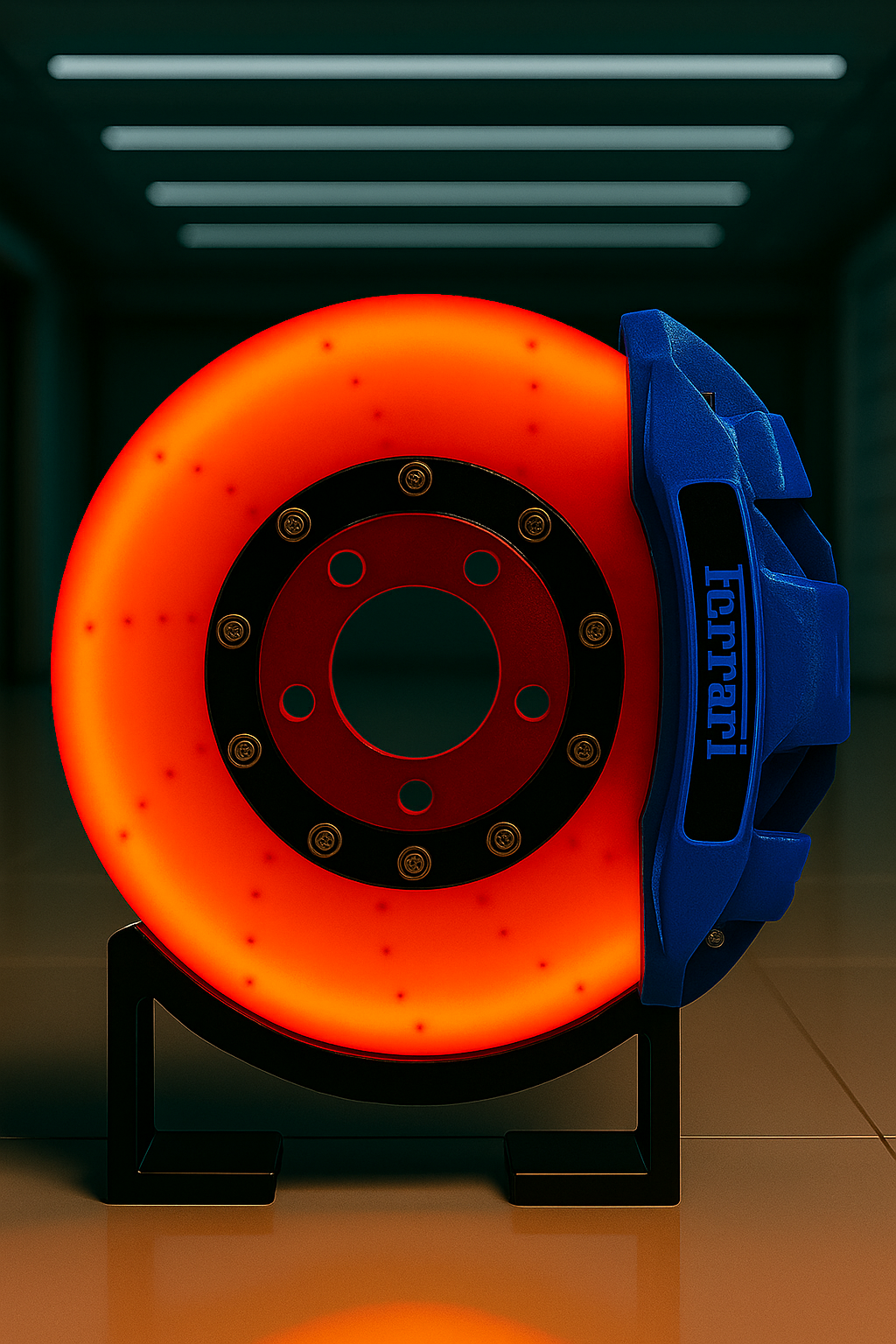 LED Brake Disc Ferrrari